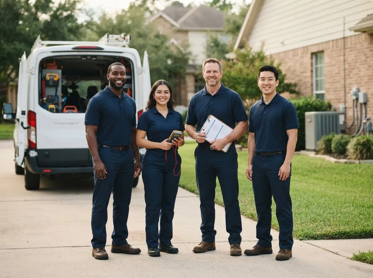 Certified HVAC technician near Bellevue, TX